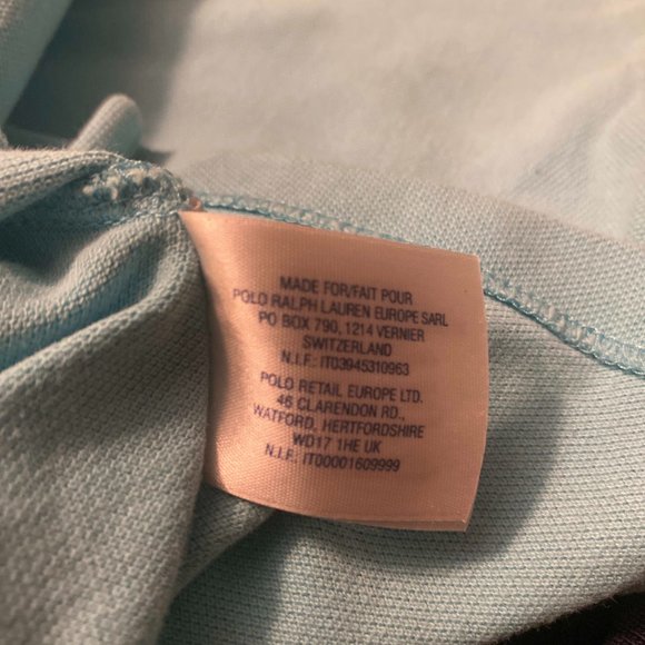 Ralph Lauren Boys  Mesh Polo Collar T-shirt Signature Embroidered Beige - Picture 6 of 7